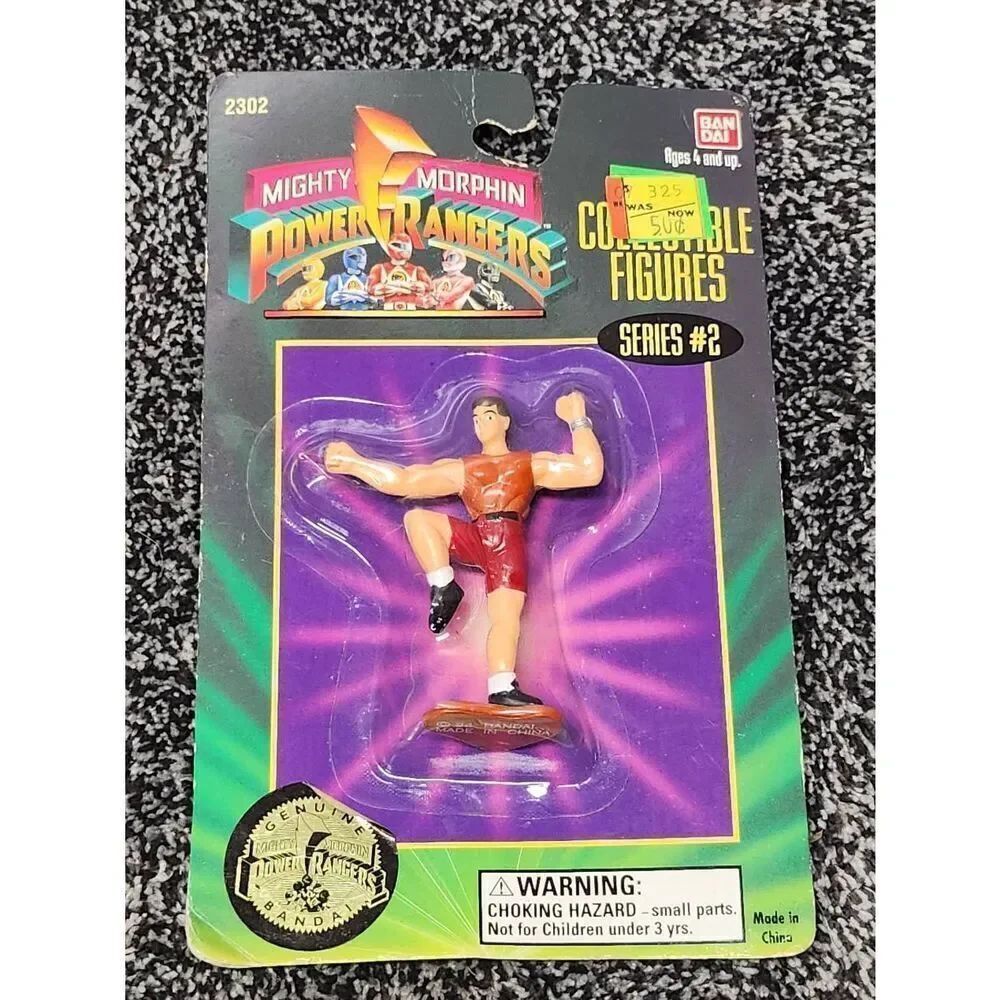 1994 Bandai Mighty Morphin Power Rangers Collectible Figures- Red Ranger